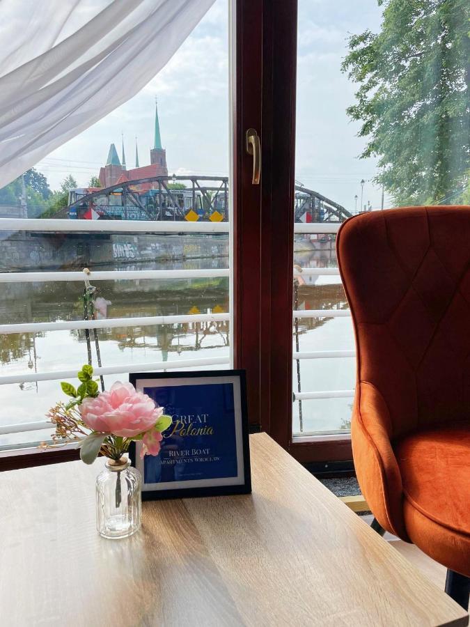 Great Polonia River Boat Apartments Wrocław Zewnętrze zdjęcie