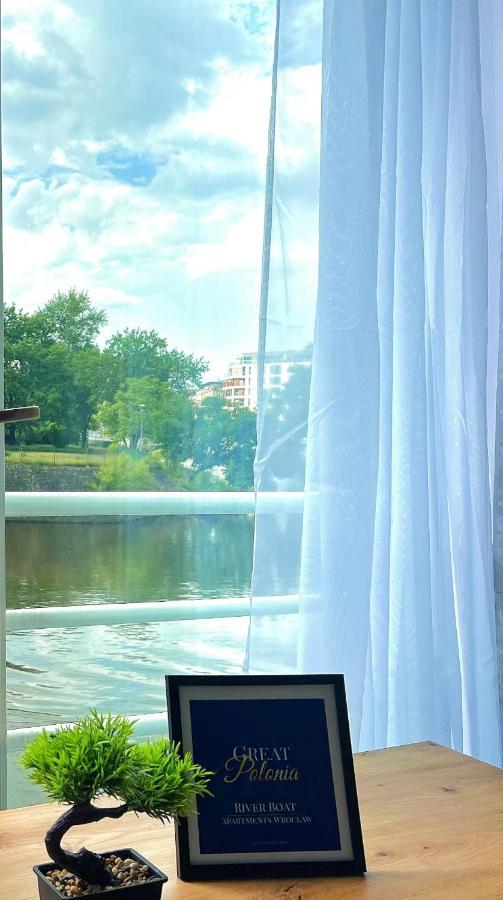 Great Polonia River Boat Apartments Wrocław Zewnętrze zdjęcie